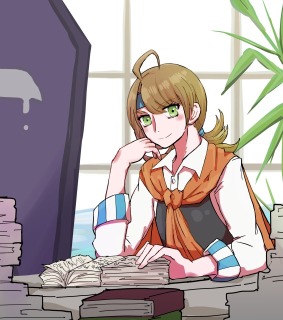 オリジナルキャラクターのイラスト