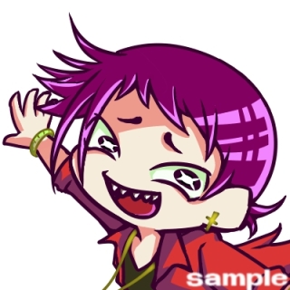 デフォルメイラスト(見本)