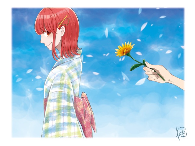 夏　オリジナルイラスト