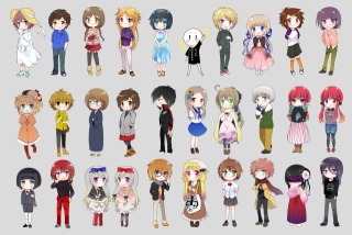 TRPG立ち絵(デフォルメ)