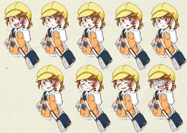 立ち絵サンプル①