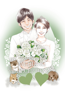 似顔絵等のサンプル