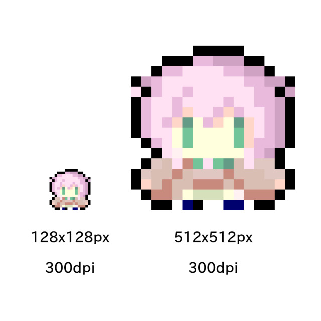 ドット絵サンプル①