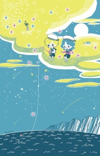 タペストリー用イラスト