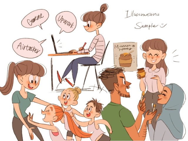 イラストサンプル