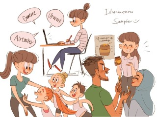 イラストサンプル