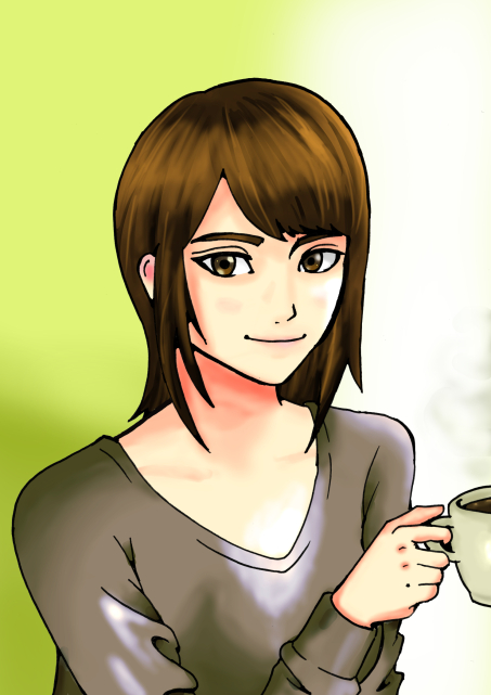 ボブヘアーな女性