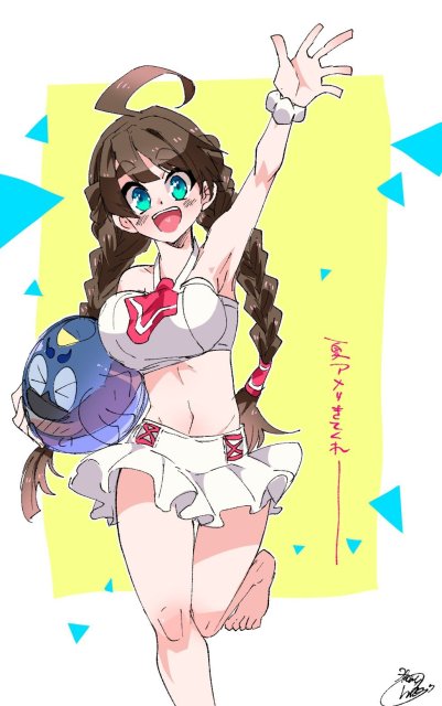 イラスト一例　アニメ塗り系