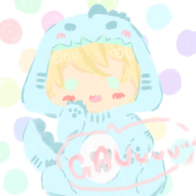 ゆるふわ怪獣（サンプル2）