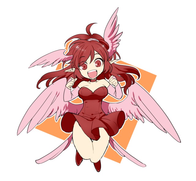 頭身ひくめのイラスト