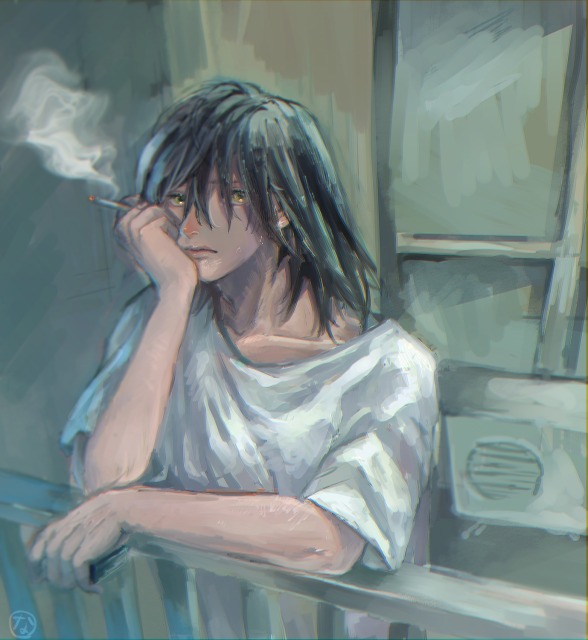 厚塗りイラスト