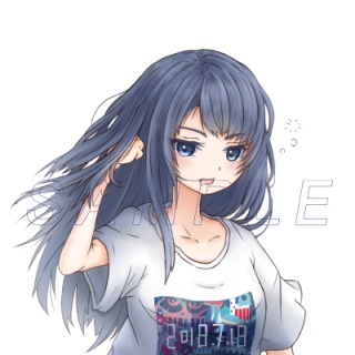 雨宮天依頼絵サンプル