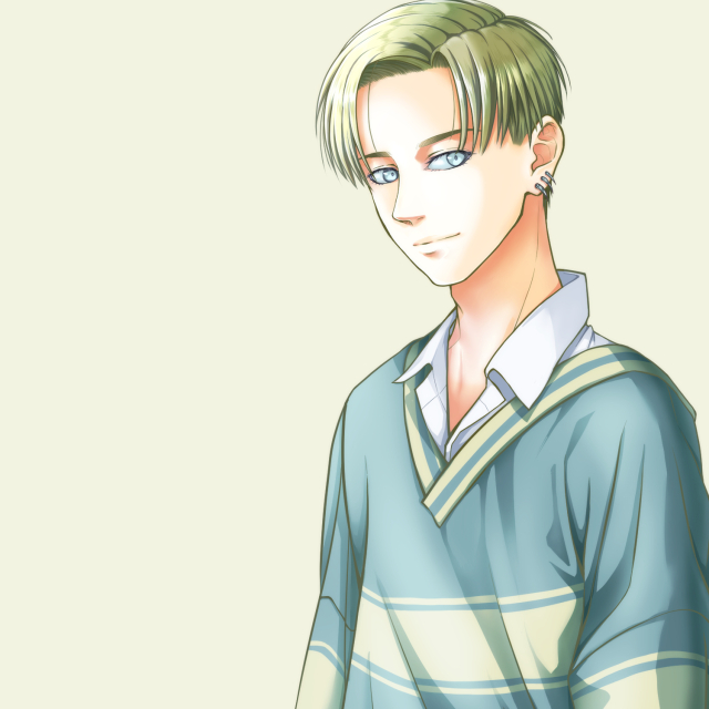 男性バストアップ・立ち絵参考002