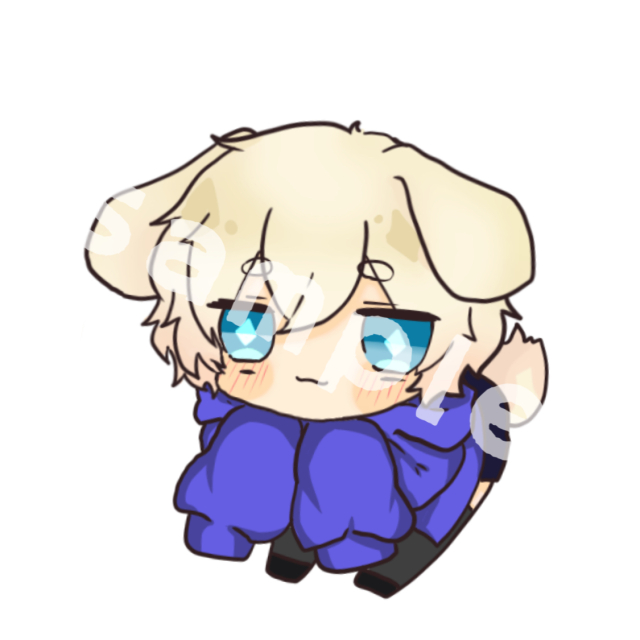 アクリルキーホルダーイラスト