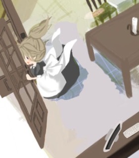 図書館のメイド