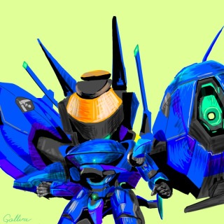 メカ　デフォルメ