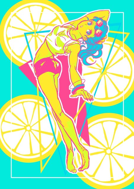 描いた絵のサンプル(2020年に描いたもの)