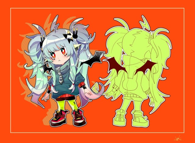 創作デフォルメ立ち絵