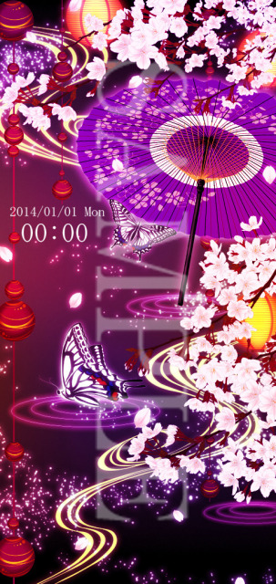 お仕事 スマホきせかえ 和風蝶 スキマ スキルのオーダーメイドマーケット Skima