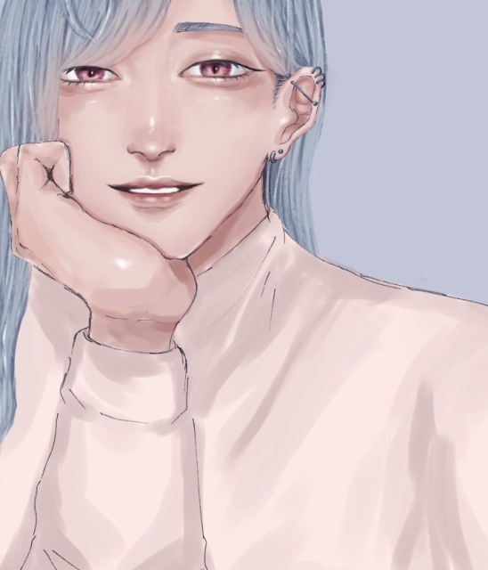 自分のために描いた絵です