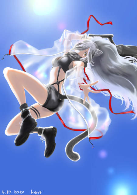 シュヴァルツ（アークナイツ ファンアート）