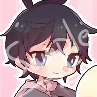 デフォルメSNS用アイコン