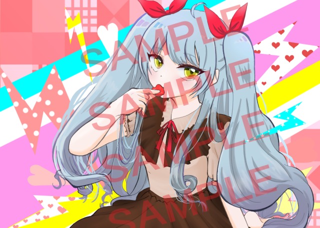 You Tube 歌ってみた系イラスト サンプル