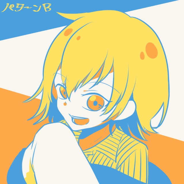 創作-人物一名・バストアップ