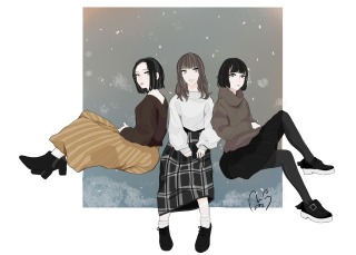 今年の下半期に作成したイラスト達です。