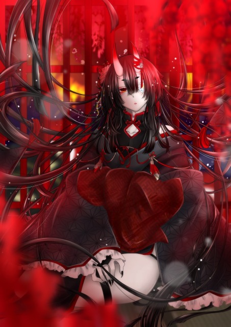 一枚絵(全身)のサンプル