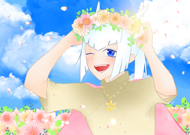 線画ありサンプル