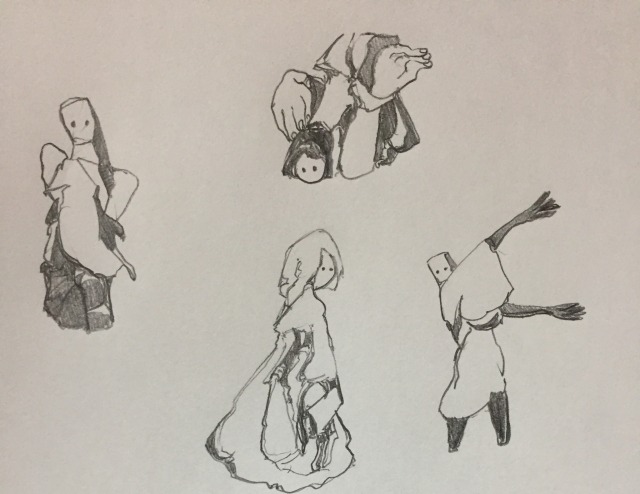 シンプル ポーズ イラスト