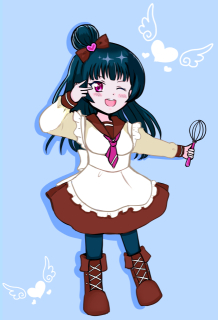 二次創作イラスト　４等身