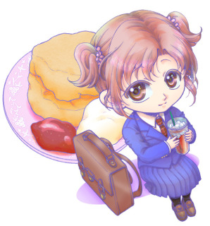 自キャラデフォルメ