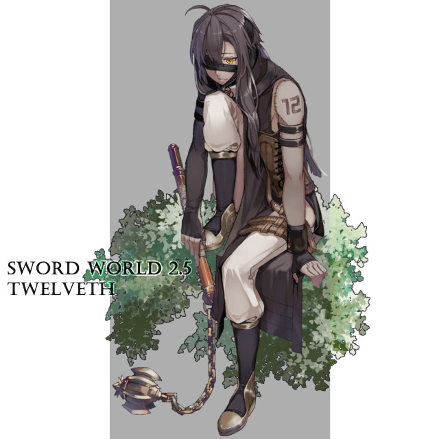 TRPG用立ち絵、イラスト