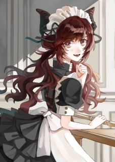 悪戯好きな魔界のメイドさん