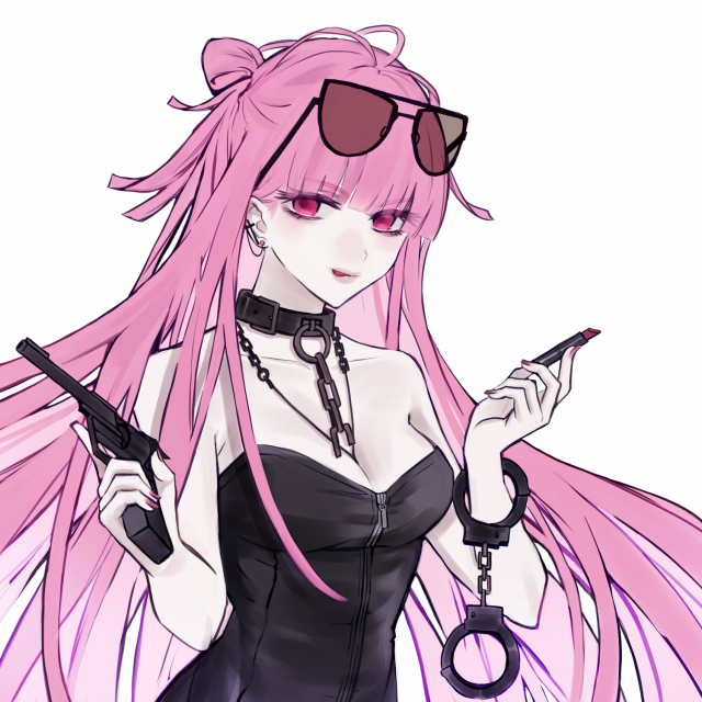 【アイコンサンプル】ダークな女の子