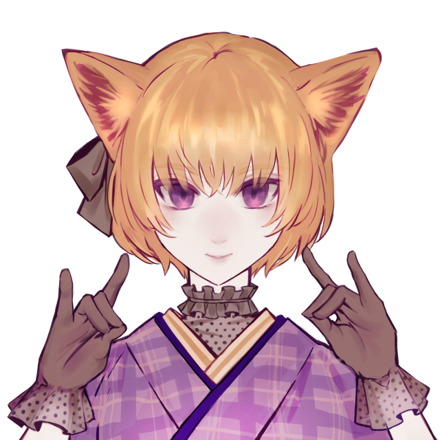 【アイコンサンプル】　きつねっ子