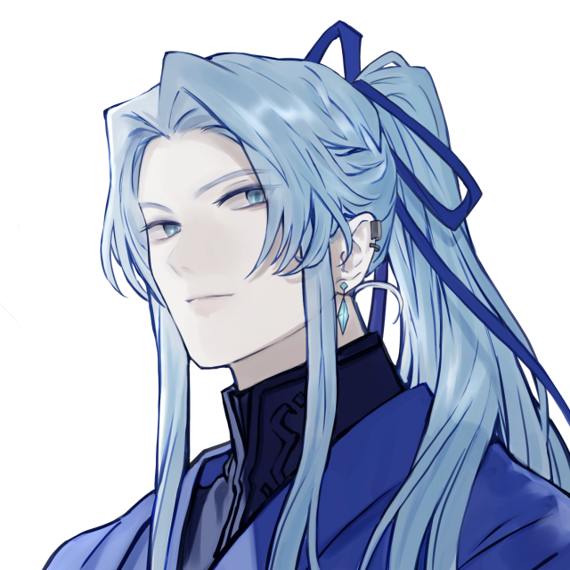 【アイコンサンプル】中華ファンタジー風の青年