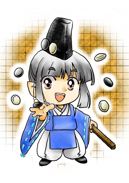 囲碁童子 爛柯 らんか クリエイターへの直接発注で高品質なイラストをご提供 イラスト マンガ特化型クラウドソーシングサービス Gikutas Direct