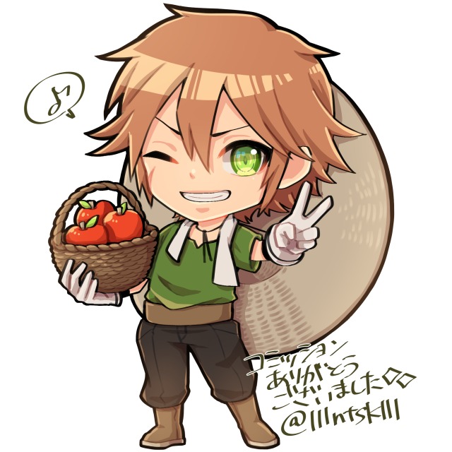 【受注実績】デフォルメイラスト