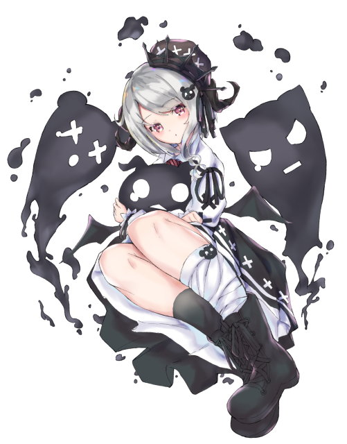 キャラクター立ち絵+デザイン画+一枚絵