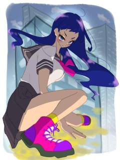 セーラー服スパイの女の子