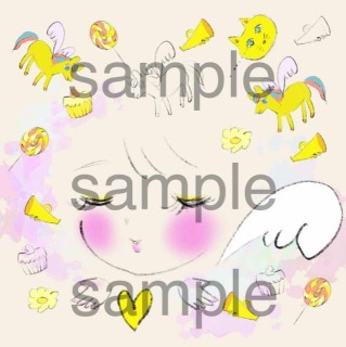 ハート出す天使