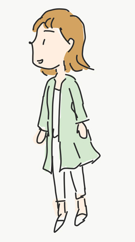 女性全身（下書き）