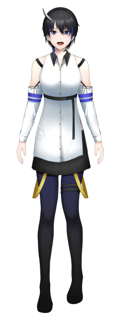 Live2Dモデル立ち絵サンプル