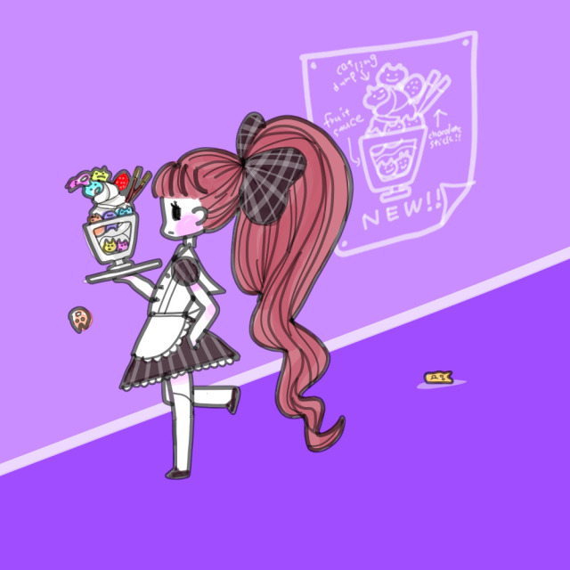 猫パフェ新発売