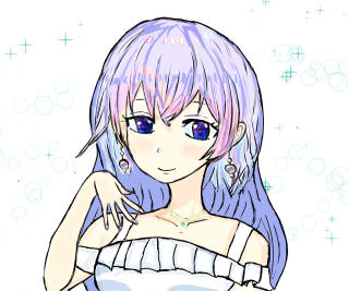 女の子のイラスト