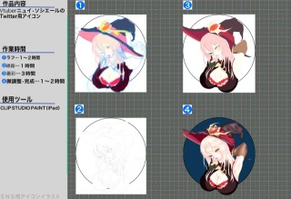 2次キャライラスト