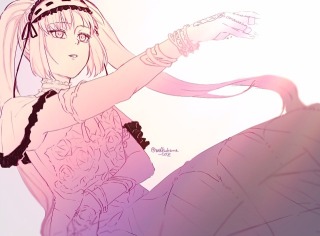 ラフ、又はかんたん仕上げの作品